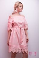 Платье (цвет - розовый)