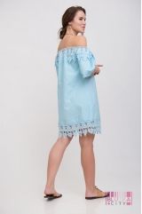 Сукня (колір - блакитний)