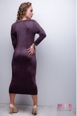 Сукня (колір - фіолетовий)