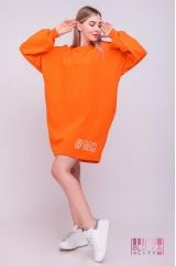 Сукня (колір - помаранчевий)